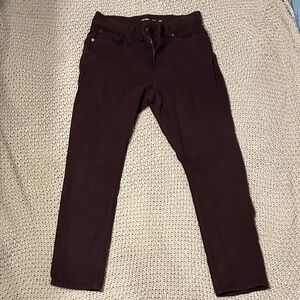 Old Navy Brown Slim Five-Pocket Pants